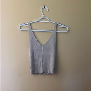 Dry goods originality cream/tan Ribbed Tan Top size S.